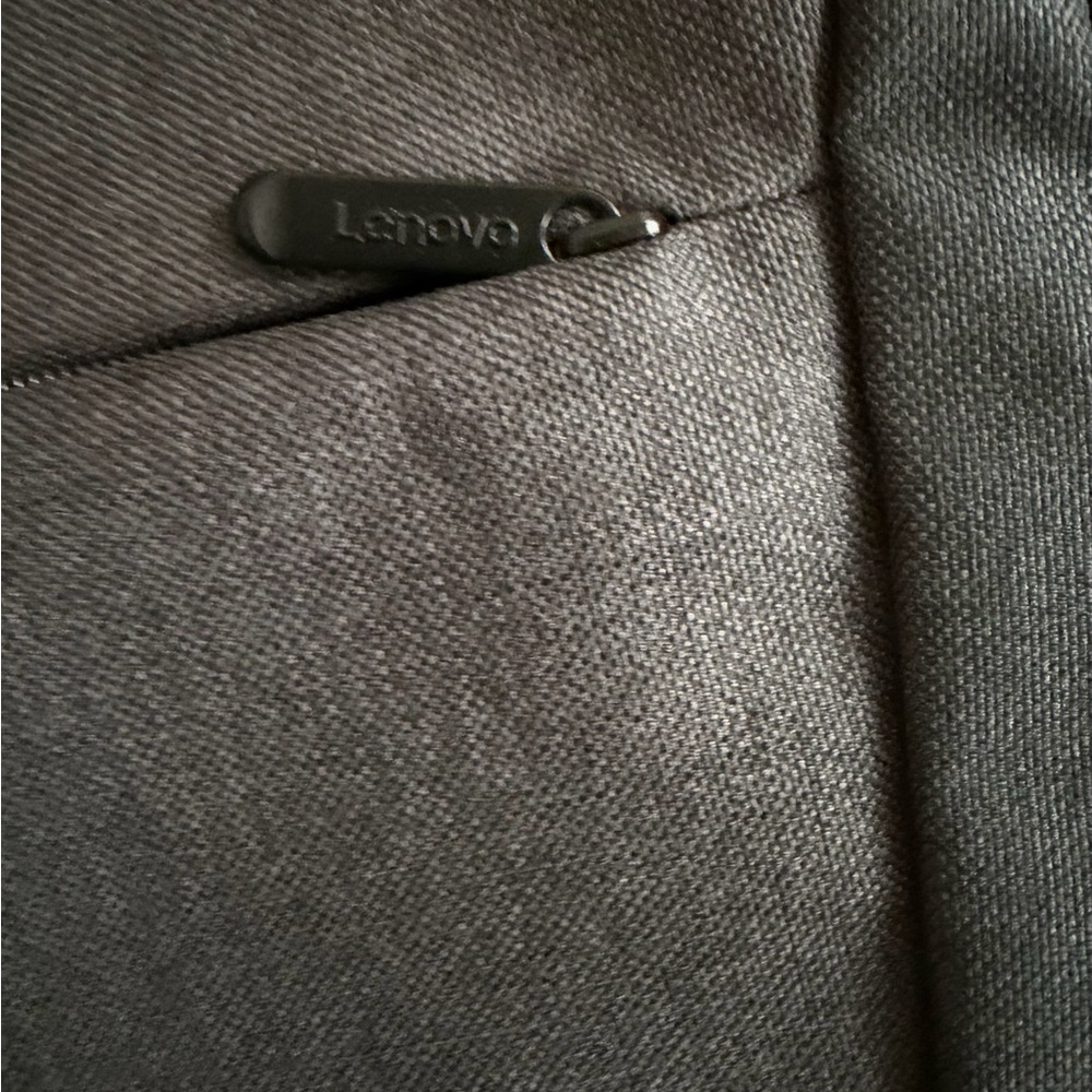 Lenovo gray Polyester Shoulder Bag for 15 in Laptop, Padded - Picture 3 of 5